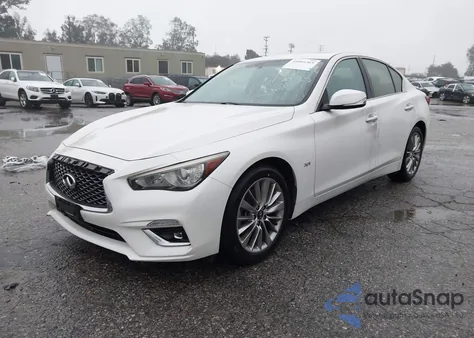 2019 Infiniti Q50 3.0T Luxe from USA, damaged, VIN JN1EV7AR6KM551092